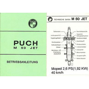 Puch M 50 Jet Betriebsanleitung