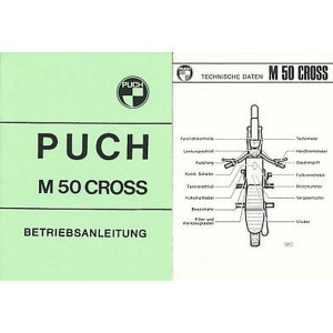 Puch M 50 Cross Betriebsanleitung