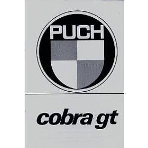Puch Cobra GT, Betriebsanleitung