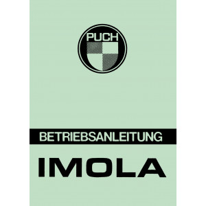 Puch Moped, Typ Imola GX / X, Betriebsanleitung