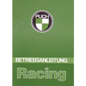Puch Racing, Betriebsanleitung