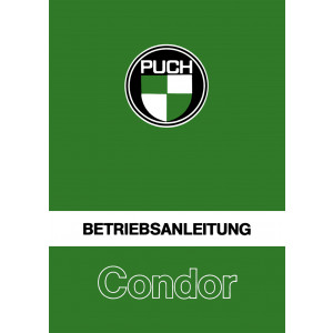 Puch Moped Condor, Betriebsanleitung