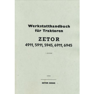 Zetor 4911, 5911, 5945, 6911, 6945 Werkstatthandbuch