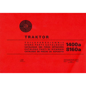Steyr 1400a und 8160a Traktor Ersatzteilkatalog