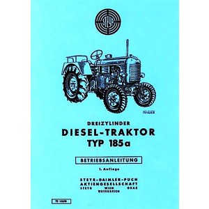 Steyr 185a Traktor Betriebsanleitung