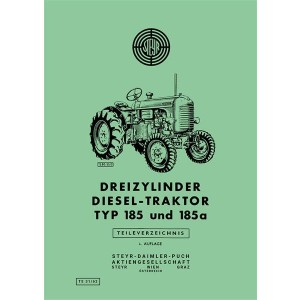 Steyr 185 und 185a Traktor Ersatzteilkatalog