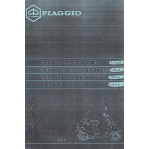 Piaggio Vespa Sfera, Ersatzteil Katalog 50 Modell NSL1T