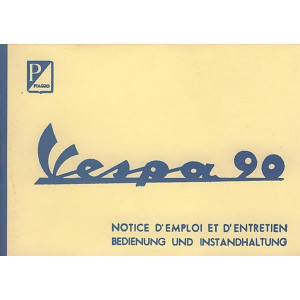 Vespa 90 Betriebsanleitung