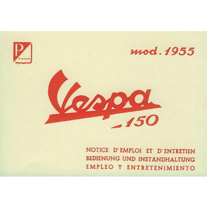 Vespa 150 VL 1-2 (1955) Betriebsanleitung