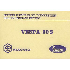 Vespa 50 S Betriebsanleitung