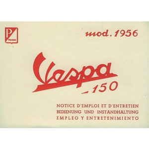 Vespa 150 VL3 (1956) Betriebsanleitung
