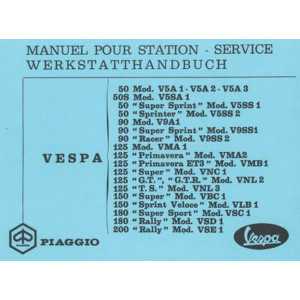 Vespa Reparaturanleitung