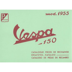 Piaggio Vespa 150 VL1T (1955), Ersatzteil-Katalog