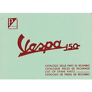 Vespa 150 VBA (1958) Ersatzteilkatalog
