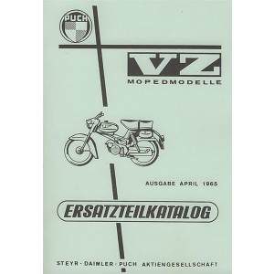 Puch VZ Moped Modelle, Ersatzteilkatalog