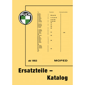 Puch MS50 VS50 MV50 DS50 DS60 Modelle Ersatzteilliste
