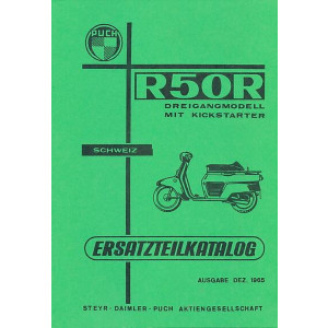 Puch R 50 R (Schweiz) Ersatztelkatalog