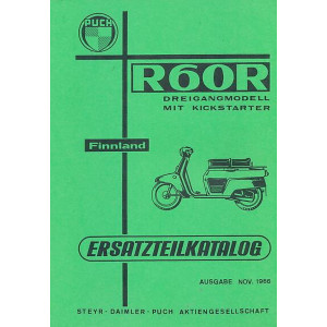 Puch R 60 R (Finnland) Ersatzteilkatalog