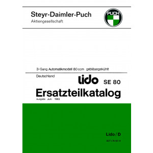 Puch Lido SE80 Ersatzteilkatalog
