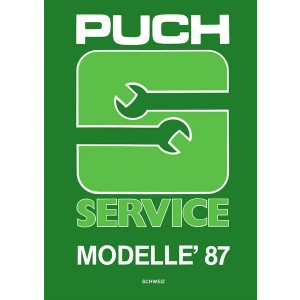Puch Service Modelle 1987 Schweiz