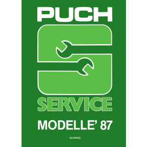 Puch Service Modelle 1987 Schweiz