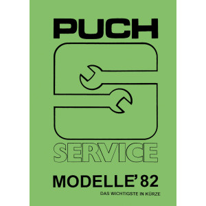 Puch Service-Modelle 1982 Deutschland