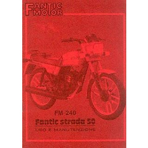 Fantic FM 240 Strada, 50 ccm, Betriebsanleitung