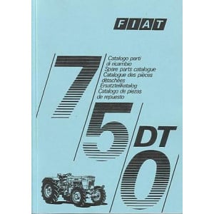 Fiat Traktor 750 DT Ersatzteilkatalog