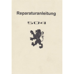 Peugeot 504 Reparaturanleitung