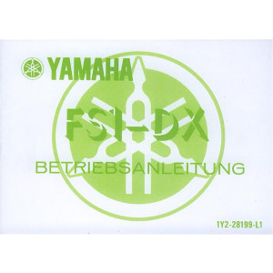 Yamaha FS 1-DX, Betriebsanleitung