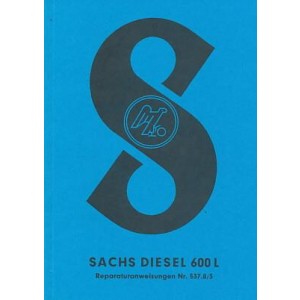 Sachs Diesel 600 L, Reparaturanleitung