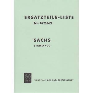 Sachs Stamo 400, Ersatzteil-Liste