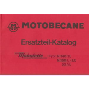 Motobecane Mobylette N 140 TL, N 150 L - LC, 50 VL Ersatzteilkatalog