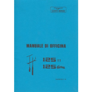 Moto Guzzi 125 TT, 125 Custom, Manuale d'officina