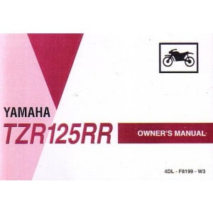 Yamaha TZR 125 RR Owners Manual