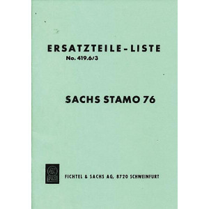 Sachs Stamo 76 (Stationärmotor), Ersatzteilkatalog