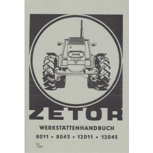 Zetor 8011, 8045, 12011, 12045 Werkstättenhandbuch