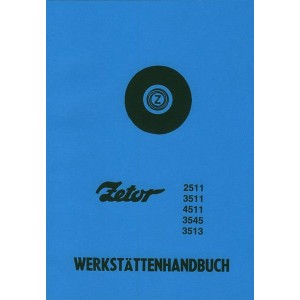 Zetor 2511, 3511, 4511, 3545, 3513 Werkstättenhandbuch