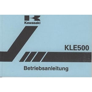 Kawasaki KLE 500, Betriebsanleitung