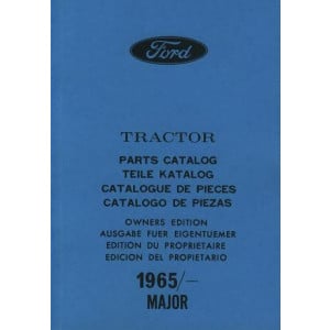Ford Traktor Major, Ersatzteilkatalog