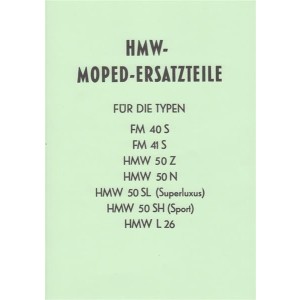 HMW Moped Modelle, Ersatzteile