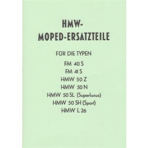 HMW Moped Modelle, Ersatzteile