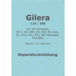 Gilera 125 und 200, Reparaturanleitung