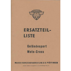 Maico GS175 GS250 GS360 MC175 MC250 MC360 Ersatzteilkatalog