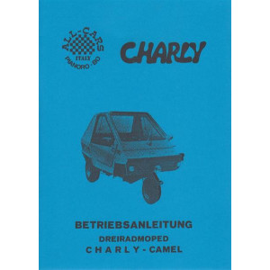 Charly Dreiradmoped Camel, Betriebsanleitung