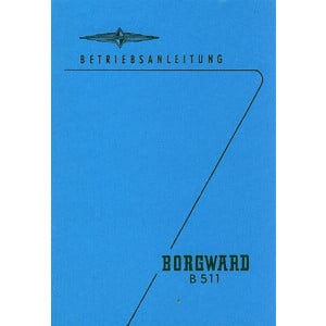 Borgward B 511, Diesel - Lastkraftwagen, Betriebsanleitung