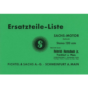 Sachs Stamo 120 ccm, Ersatzteilkatalog
