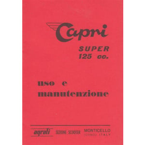 Capri Super 125 cc Uso e Manutenzione