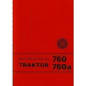 Steyr 760 und 760a Traktor Betriebsanleitung