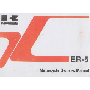 Kawasaki ER-5, 500-A4 und 500-B-4, Owner's Manual